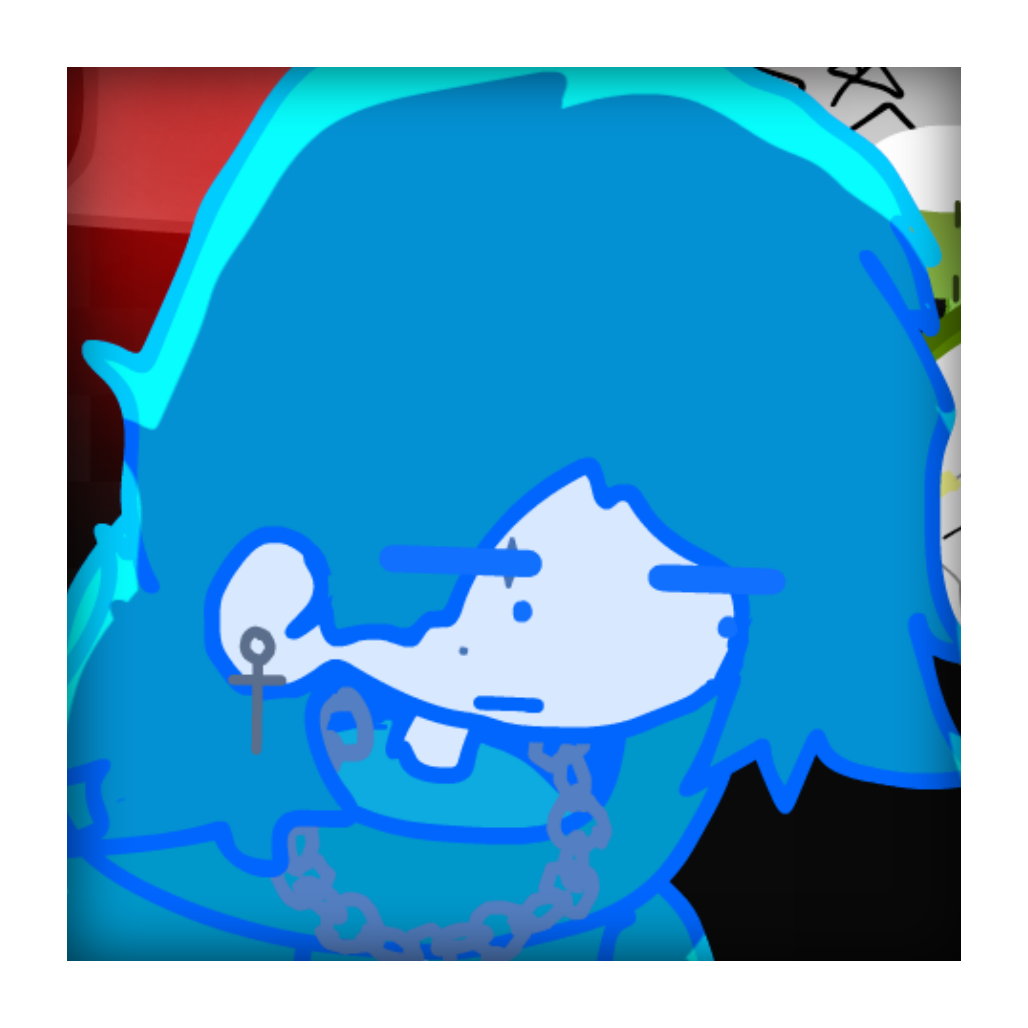 Cipri character portrait, pixelated style